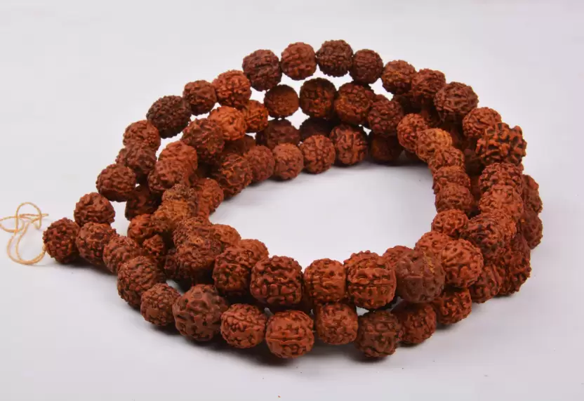 Rudraksha Mala 108+1 Beads and Bead Size is 12 mm each